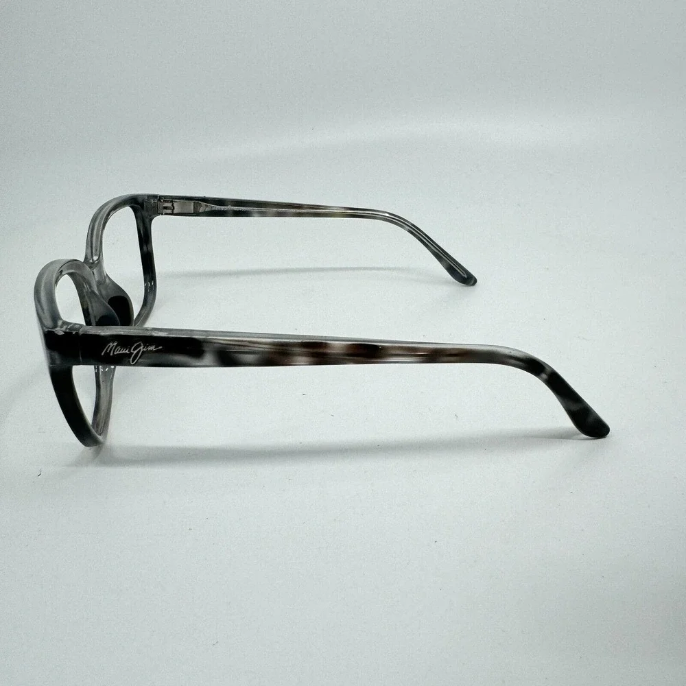 Maui Jim Honi MJ758-11S Sunglasses Gray Cat Eye Frame 54-18-140 Italy H10917‎
